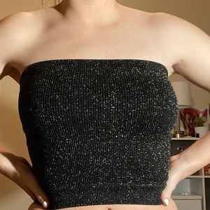 Urban Outfitters Sparkly tube top